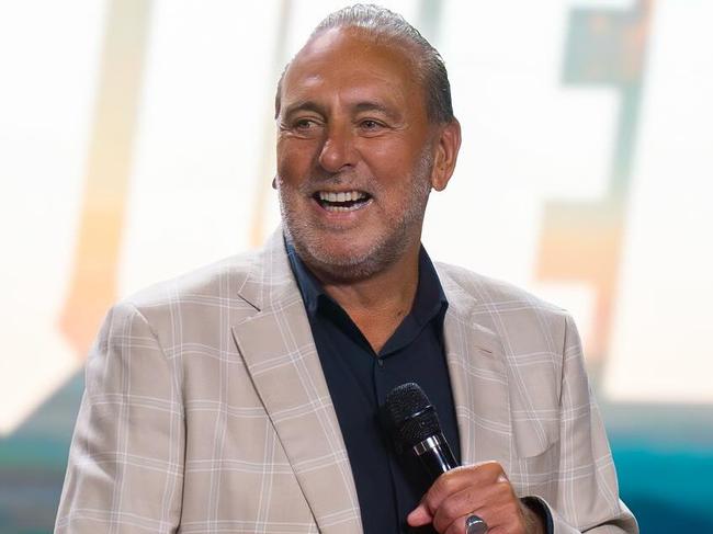 Hillsong founder Brian Houston preaching at Faith Church in St. Louis, Missouri, United States. Picture: Instagram