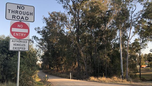 New Beith Road and its notorious sharp bend, where despite $17 million in road works is still a dirt track. PHOTO: JUDITH KERR