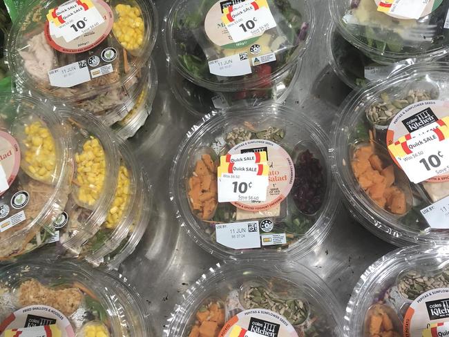 The salads were discounted by more than 99 per cent. Picture: Facebook.