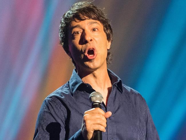 Comedy Festival Oxfam Gala at the Regent Theatre, Melbourne. Arj Barker.