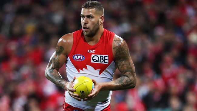 Sydney's Lance Franklin. Picture: Phil Hillyard