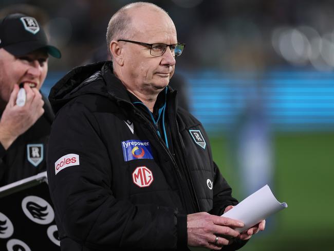 Will Carr replace Ken Hinkley next year? Picture: James Elsby/AFL Photos