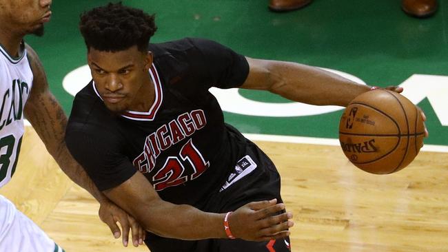 Jimmy Butler is no longer with the Chicago Bulls.