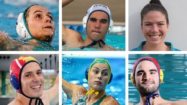 Some of the rising stars of water polo from across Australia.