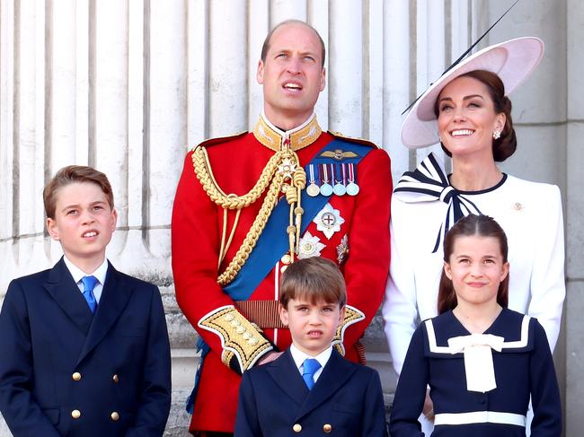 This was Princess Kate’s first official public appearance since Christmas Day. Picture: AFP