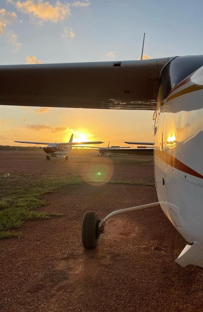 A Katherine Aviation charter flight on a Cessna 210 experienced engine trouble and was forced to make an emergency landing.