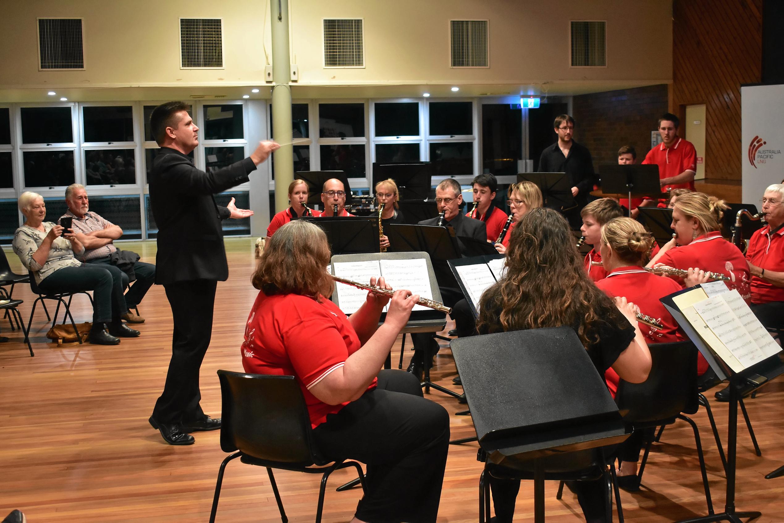 QSO community concert with Maranoa Music Inc. Picture: Jorja McDonnell