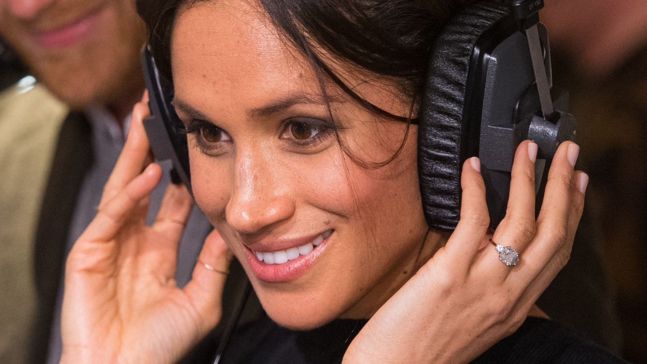 Meghan Markle briefly hosted the 'Archetypes' podcast on Spotify before the contract was torn up and the Sussexes were labelled "grifters" by top brass at the streaming giant. Picture by Dominic Lipinski - WPA Pool/Getty Images.