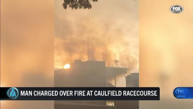 Man charged over Caulfield fire