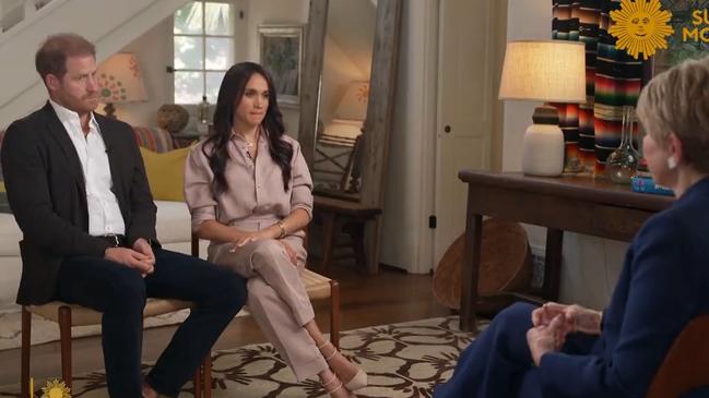 Prince Harry and Meghan Markle sat down with CBS Sunday Morning. Picture: CBS Sunday Morning