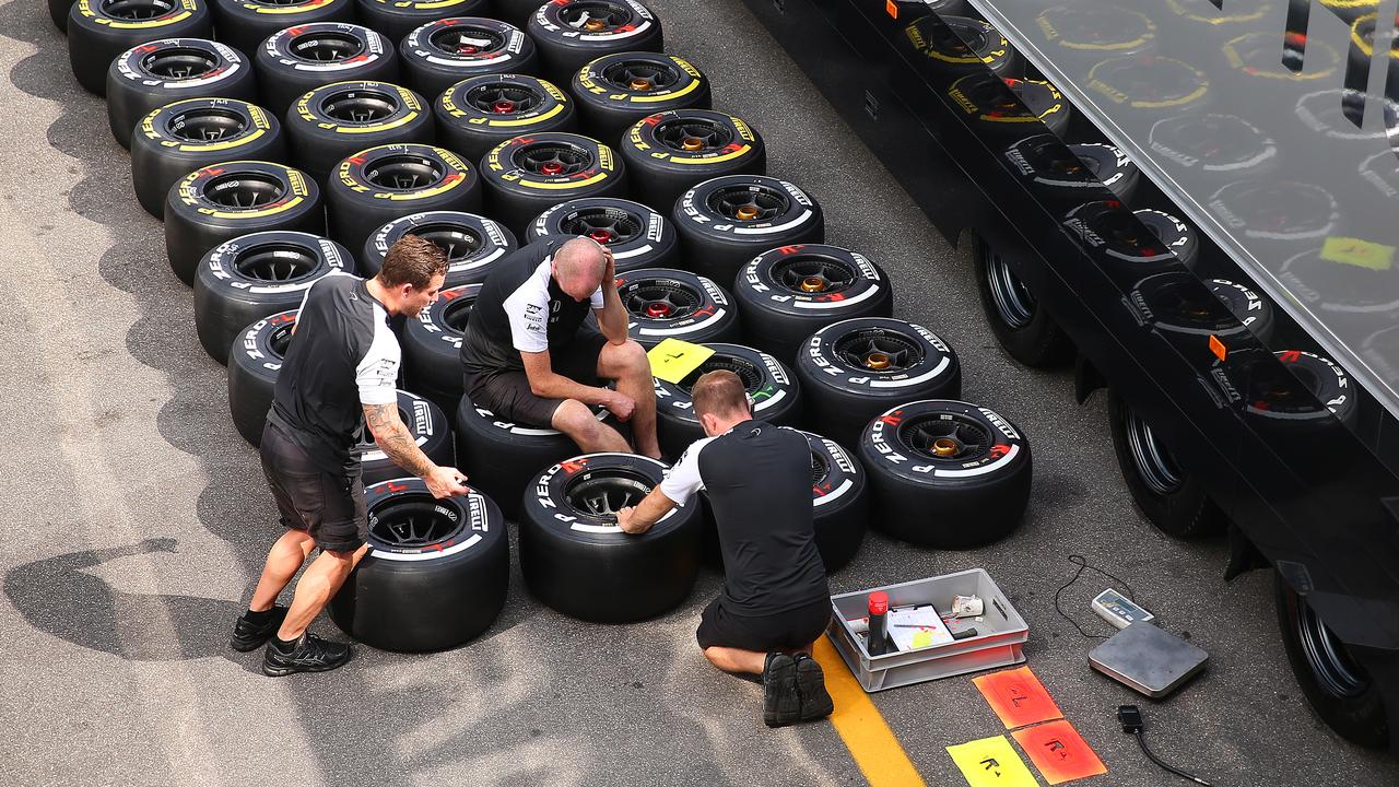A Pirelli member has tested positive for the virus.