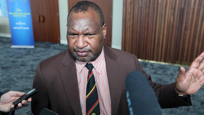 Papua New Guinea Prime Minister James Marape. Picture: Gary Ramage