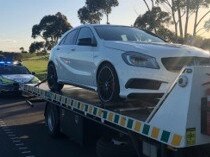 New Mercedes impounded after high speed charge