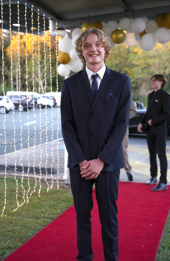 Zachary at the Coolum State High School formal 2023. Picture: contributed.