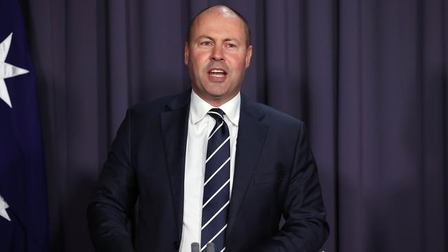 Australia is rebounding from Covid well, thanks to Treasurer Josh Frydenberg. Picture: NCA NewsWire