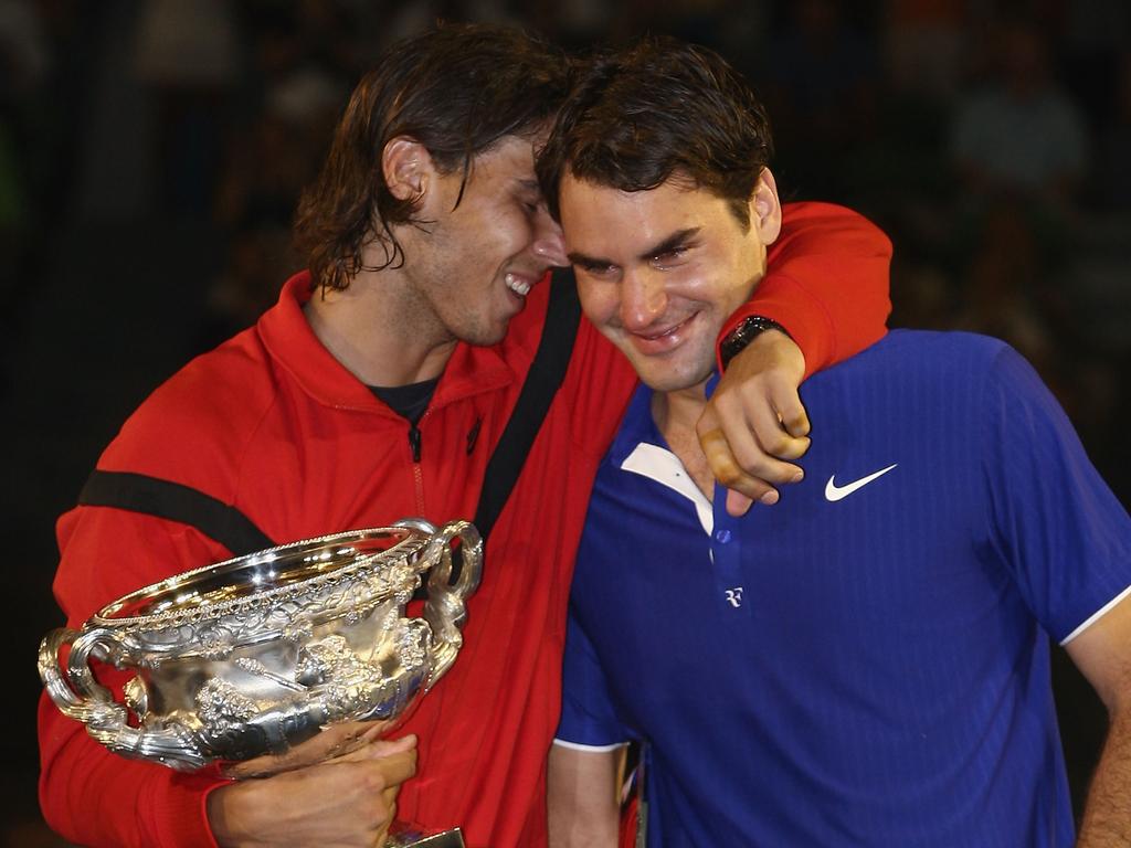 Will anyone come close to the 20 grand slam titles Nadal, Roger Federer and Novak Djokovic have each won? Picture: Quinn Rooney/Getty Images