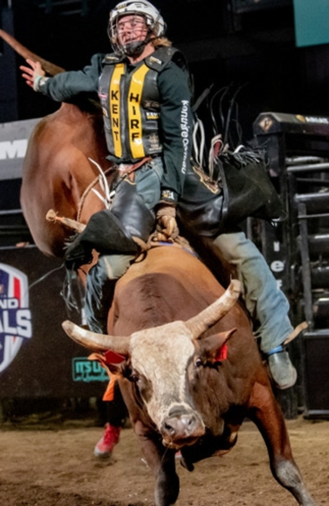 Aaron Kleier took out his fourth consecutive PBR Australia Championship at the Monster Energy PBR Australia Grand Finals in Townsville. Picture: Creative Concepts PR