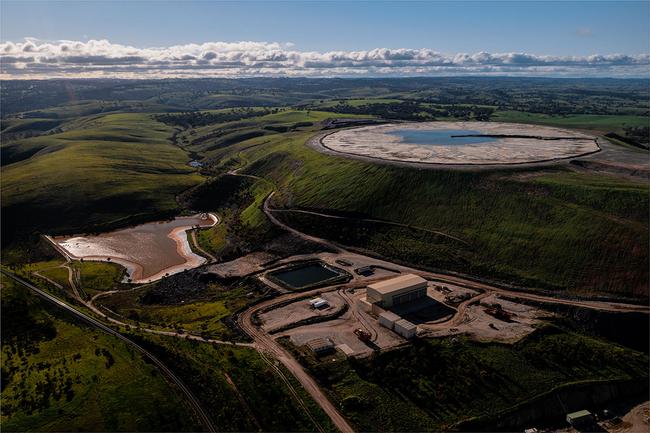 The Kanmantoo copper mine. Pic: HGO