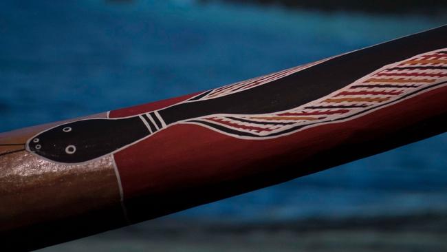 Work from the Yikaldi (didgeridoo) exhibition at the South Australian Museum in 2017. Picture: SA Museum/Facebook