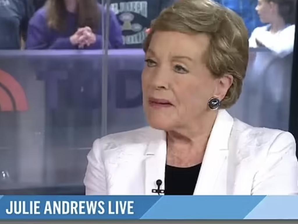 Julie Andrews said she had never actually met anyone who stars on Bridgerton.