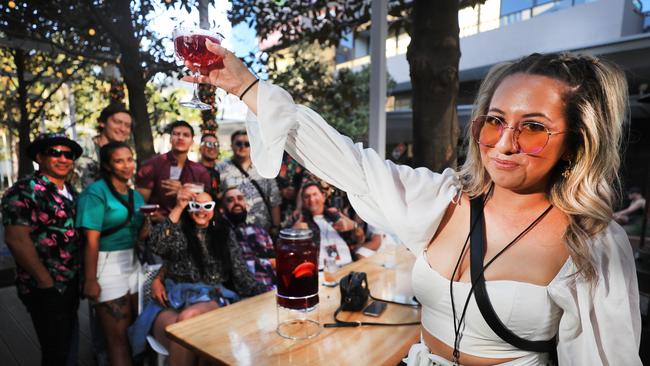 Zack Kapea celebrates her 21st Birthday at White Rhino. Photo: Scott Powick