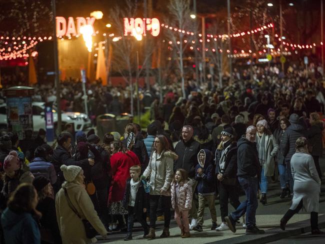 Dark Mofo Winter Feast, Hobart. Picture: Chris Kidd