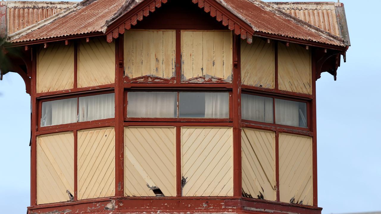 Disrepair at the Queenscliff Fort. Picture: Alison Wynd