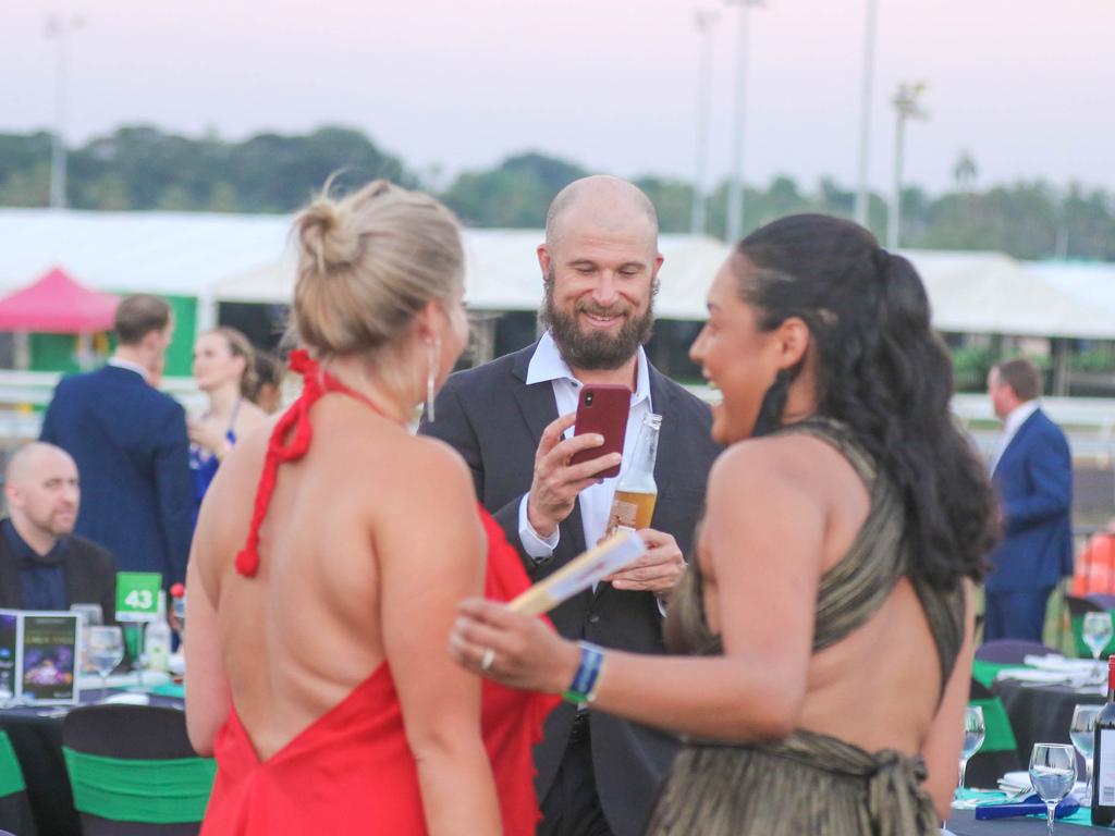 Daniel Thackary at the Darwin Turf Club Gala Ball. Picture: Glenn Campbell