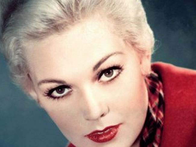 Kim Novak back in her heyday. Picture: Supplied