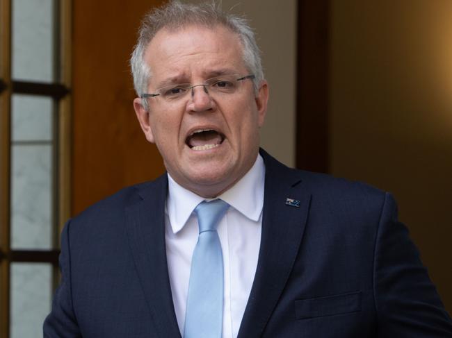 Prime Minister Scott Morrison. Picture: Andrew Taylor