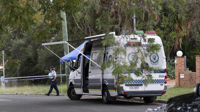 Police say they believe Mr Versace was shot at more than 10 times. Picture: NewsWire / Monique Harmer