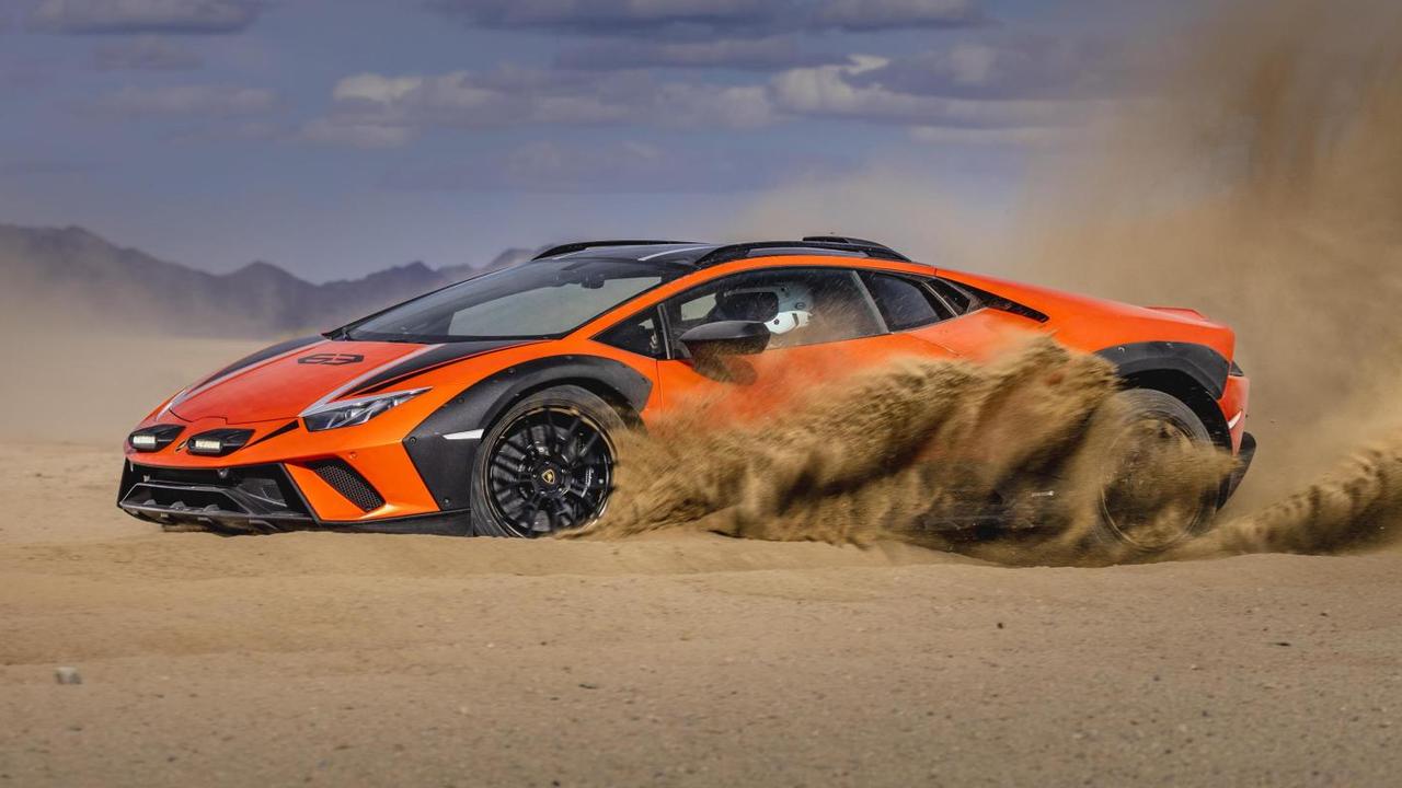 The Lamborghini Huracan Sterrato in its element. Photo: Supplied