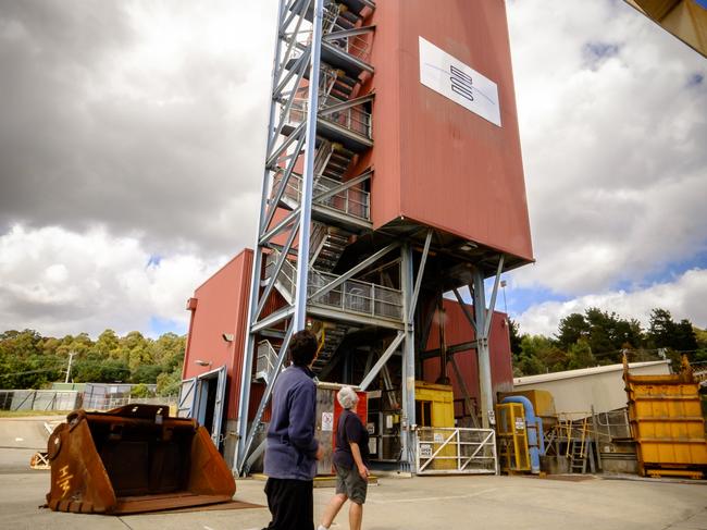 The new Beaconsfield Mine and Heritage Centre extention.