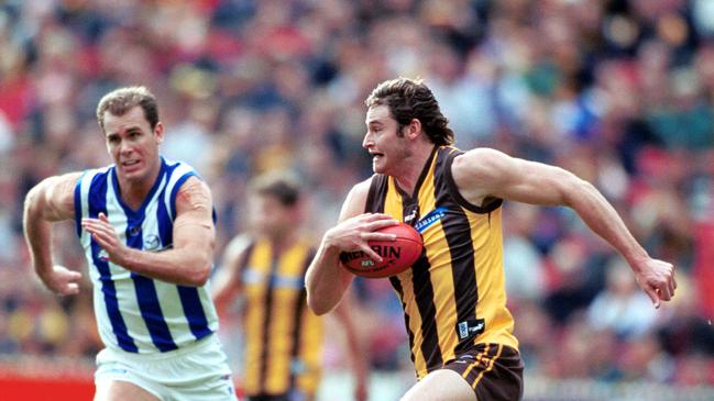 Jon Hay during his time at Hawthorn.