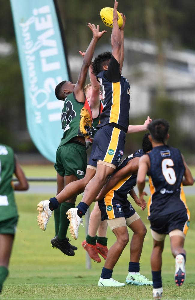 Action from the 2024 AFL Pacific Cup. Picture: AFL Queensland.