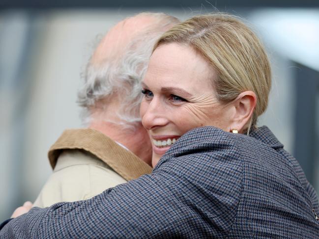 King Charles III and Zara Tindall enjoyed a tender hug at the Royal Windsor Horse Show at Windsor Castle on May 03, 2024 in Windsor, England. Picture: Chris Jackson/Getty Images