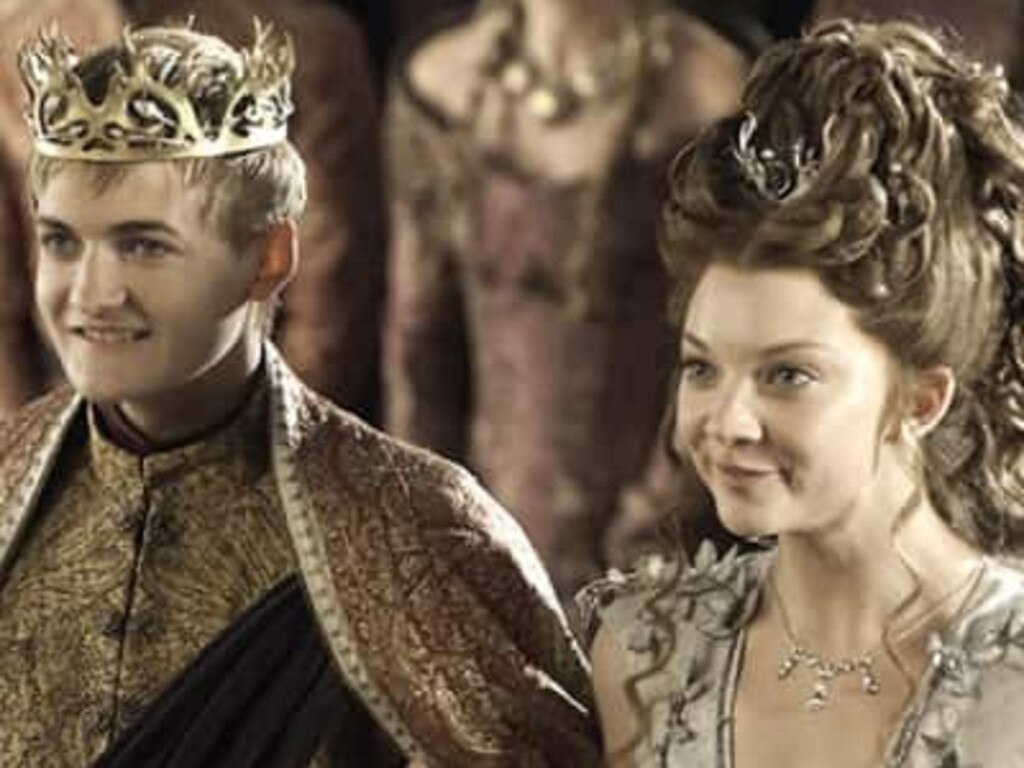 Joffrey and Margaery’s Purple Wedding really happened. Picture: Supplied