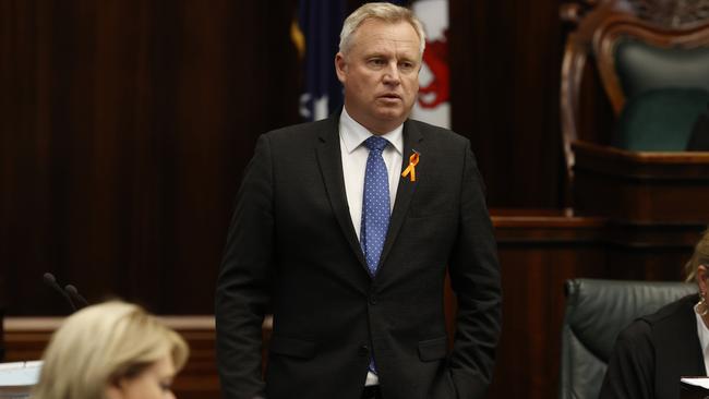 Premier Jeremy Rockliff. Final day of state parliament for 2024. Picture: Nikki Davis-Jones