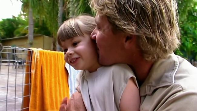 Bindi said the moment made her realised she wanted to continue her dad’s legacy. Picture: Supplied.