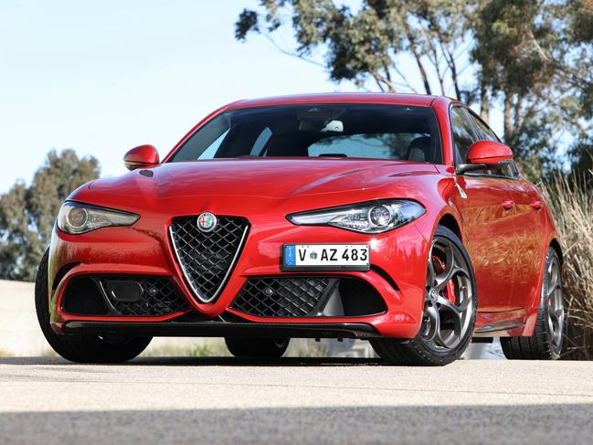 EMBARGO FOR TWAM 9 OCT 2021 , Alfa Romeo Giulia Pic supplied