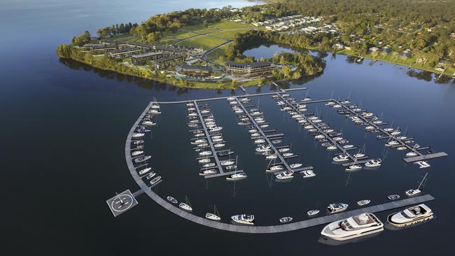 Impressions of the completed development project