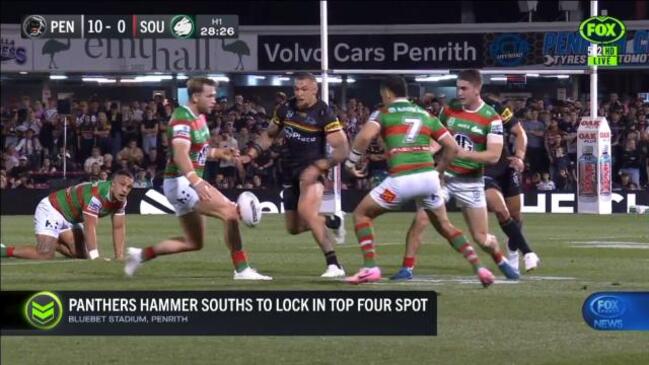 Panthers lock in top four sinking Souths