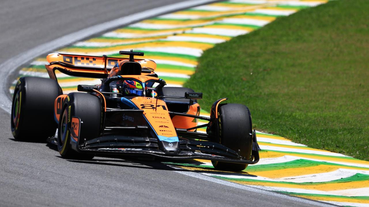 Oscar Piastri driving for McLaren. (Photo by Buda Mendes/Getty Images)