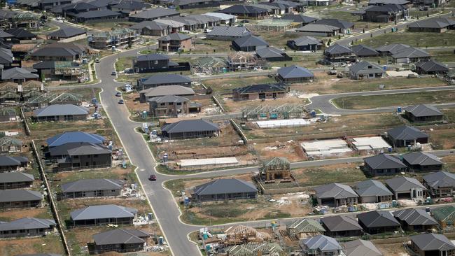 Increased housing supply is helping drive down rents in Oran park. Picture: Jonathan Ng