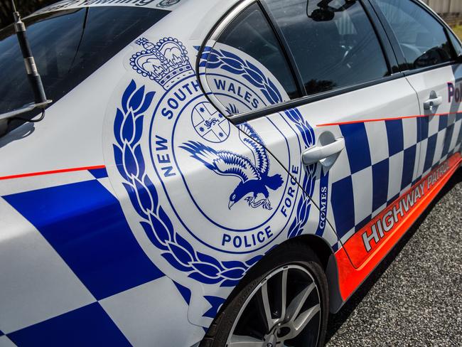 NSW police  highway patrol car. 07 October 2016