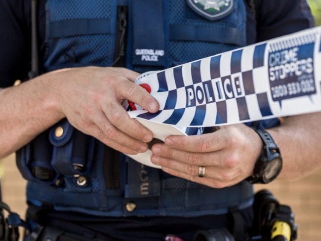 Queensland Police tape