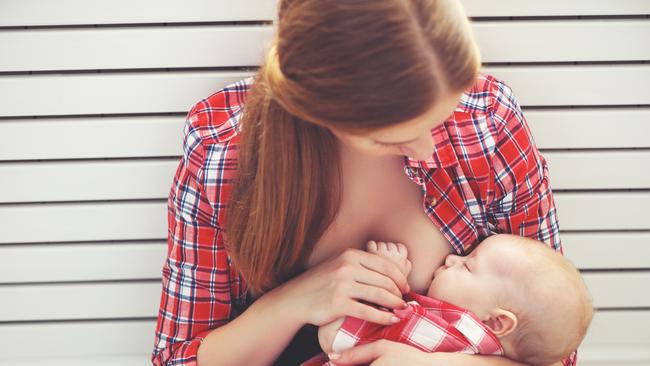 Mothers are given advice for breastfeeding during the Maternal and Child Health Service appointments.