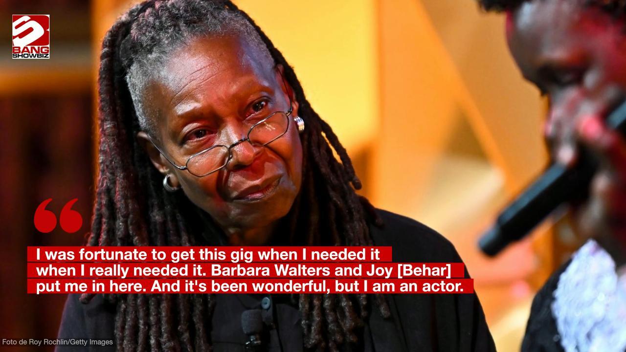 Whoopi Goldberg thinks people 'forget' that she is an actress