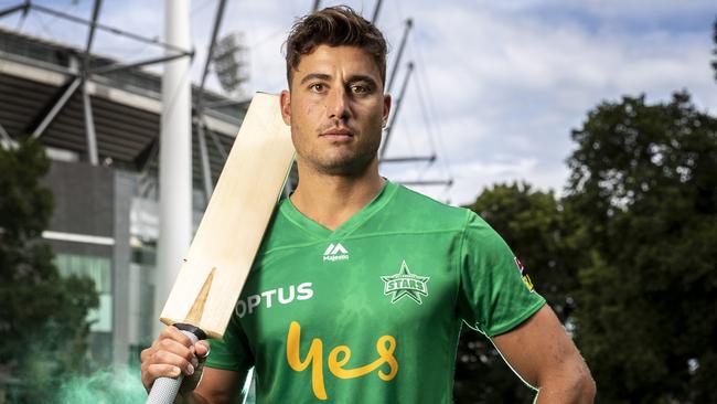 Marcus Stoinis has revealed his new girlfriend. Picture: Alex Coppel.