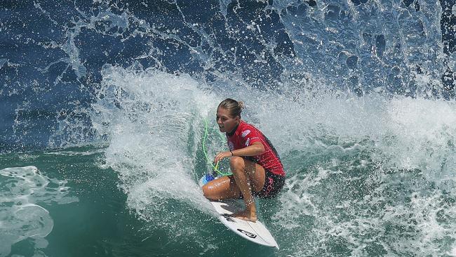 Stephanie Gilmore in the lead-up to the world tour.